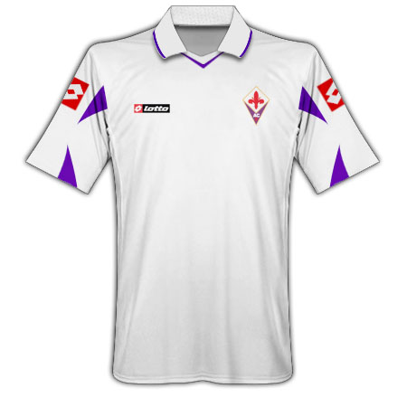 2010-11 Fiorentina Away Lotto Football Shirt