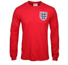 1966 England Long Sleeve Away Football Shirt 1966 England Long Sleeve Away Football Shirt Small Image