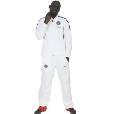 2010-11 PSG Nike Woven Tracksuit (White)