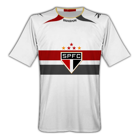 2010-11 Sao Paolo Reebok Home Football S