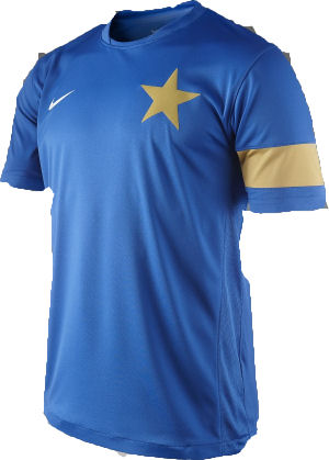 2010-11 Inter Milan Nike Pre-Match Training Jersey (Blue)