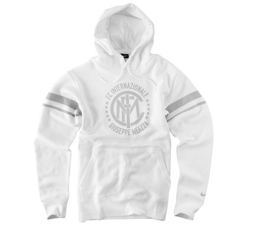 2010-11 Inter Milan Nike Hooded Top (White)