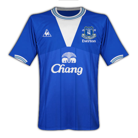 09-10 Everton Home Shirt (Kids)