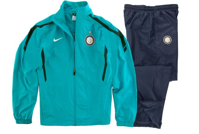 2010-11 Inter Milan Nike Woven Tracksuit (Blue) - Kids