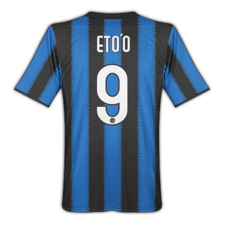 Samuel Eto'o Inter Milan Home Football Shirt 2010-11