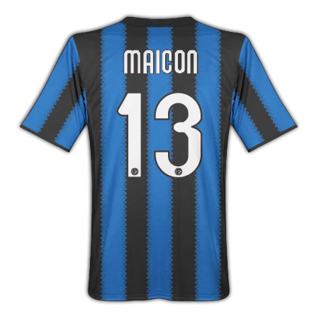2010-11 Inter Milan Nike Home Shirt (Maicon 13)