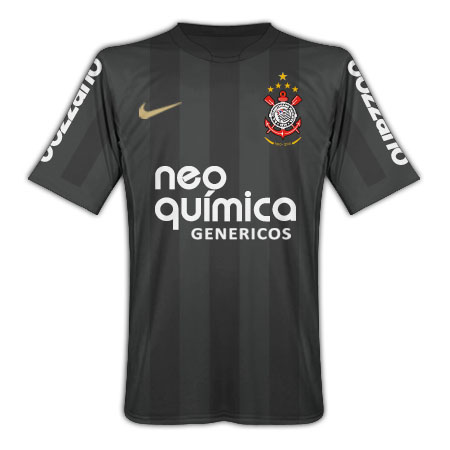 2010-11 Corinthians Away Nike Football Shirt