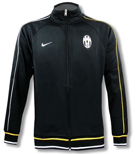 2010-11 Juventus Nike Black Trainer Track Jacket