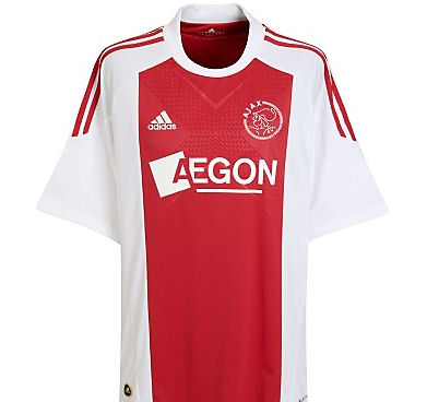 Cristiano Ronaldo Yesterdaymatch on Full View 2010 11 Ajax Amsterdam Adidas Home Football Shirtprice   44