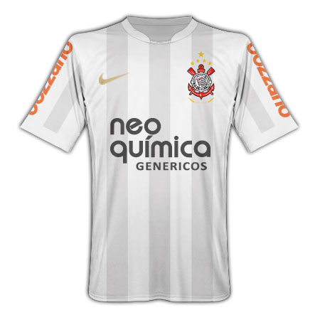2010-11 Corinthians Home Nike Football Shirt