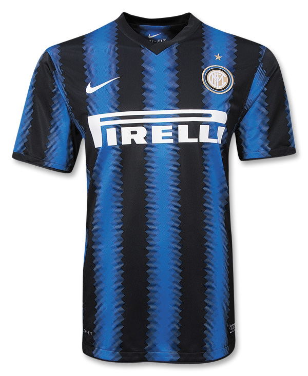 New Inter Milan 2010-11 Nike Home Soccer Jersey