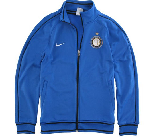 2010-11 Inter Milan Nike Trainer Track Jacket (Blue)