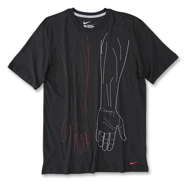 2010-11 Man Utd Nike Graphic Tee (Black)