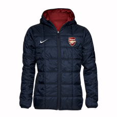 Nike Arsenal Medium Fill Reversible Jacket 2010-11    