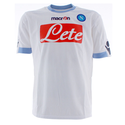 2010-11 Napoli Away Macron Football Shirt