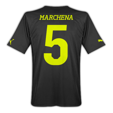 2010-11 Villarreal Puma Away Shirt (Marchena 5)