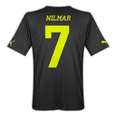 2010-11 Villarreal Puma Away Shirt (Nilmar 7)
