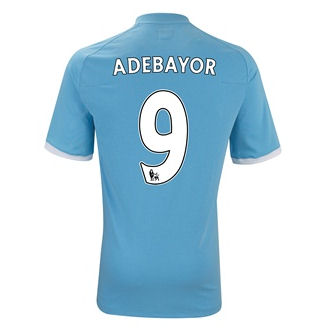 2010-11 Manchester City Umbro Home Shirt (adebayor 9)
