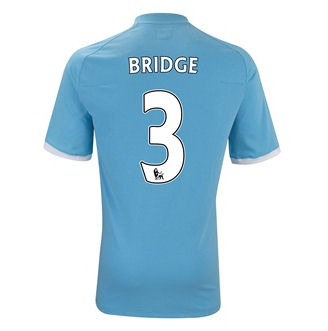 2010-11 Manchester City Umbro Home Shirt (bridge 3)
