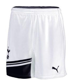 2010-11 Tottenham Home Change Puma Football Shorts (White)