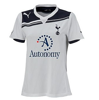 2010-11 Tottenham Home Puma Womens Football Shirt