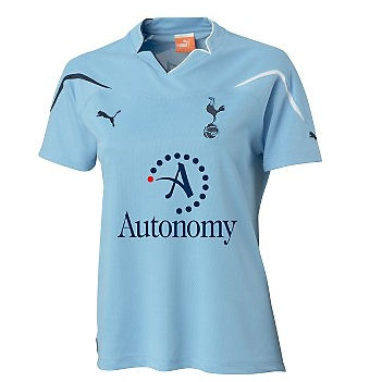 2010-11 Tottenham Away Puma Womens Football Shirt