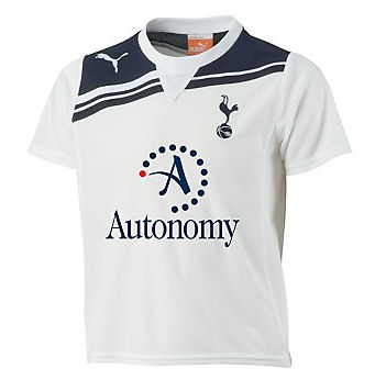 2010-11 Tottenham Home Puma Football Shirt (Kids)