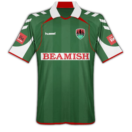 2010-11 Cork City Home Hummel Football Shirt