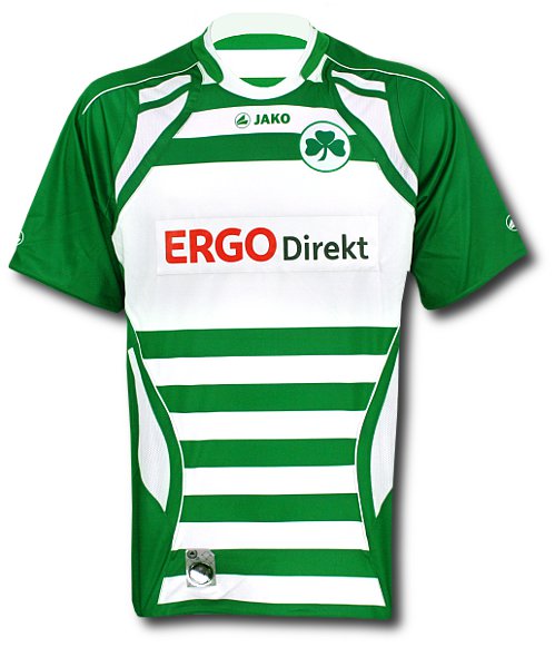 2010-11 Greuther Furth Jako Home Football Shirt