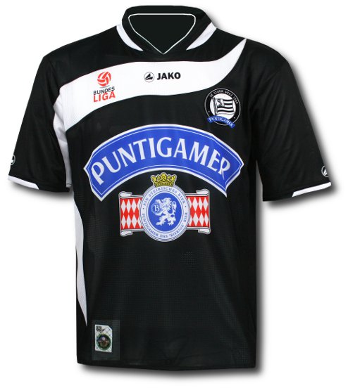 2010-11 Sturm Graz Home Jako Football Shirt