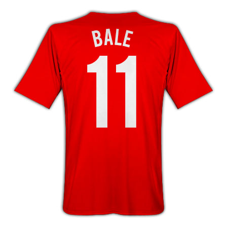 2011-12 Wales Umbro Home Shirt (Bale 3)