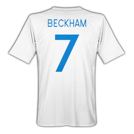 2011-12 England Umbro Euro 2012 Home Shirt (Beckham 7)