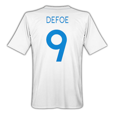 2011-12 England Umbro Euro 2012 Home Shirt (Defoe 9)