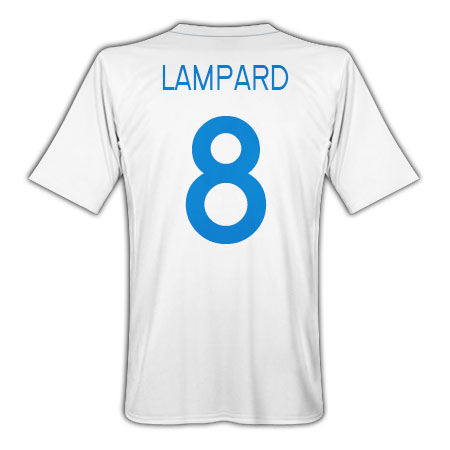 2011-12 England Umbro Euro 2012 Home Shirt (Lampard 8)