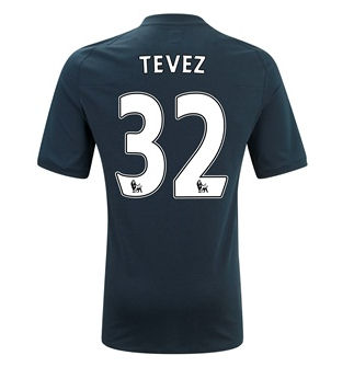 2010-11 Manchester City Umbro Away Shirt (tevez 32)