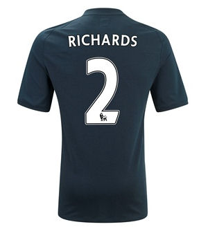 2010-11 Manchester City Umbro Away Shirt (Richards 2)