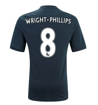 2010-11 Manchester City Umbro Away Shirt (wright-phillips 8)