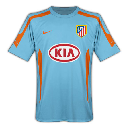 2010-11 Athletico Madrid Nike Training Shirt (Blue)