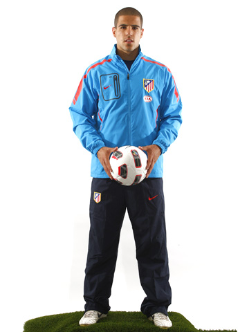 2010-11 Athletico Madrid Nike Woven Tracksuit (Blue) - Kids
