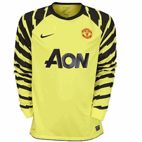 2010-11 Man Utd Home Nike Goalkeeper Shirt
