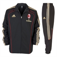 2010-11 AC Milan Adidas Presentation Tracksuit (Black)