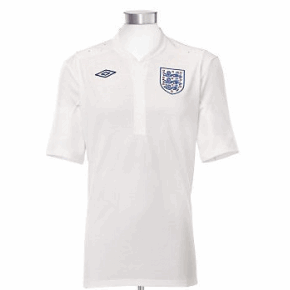 2011-12 England Umbro Euro 2012 Home Shirt (+Your Name)