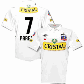 2010-11 Colo Colo Home Shirt (Paredes 7)