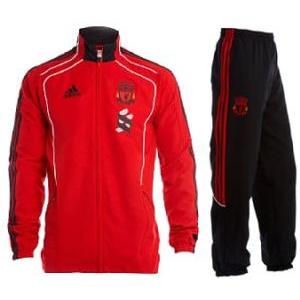 2010-11 Liverpool Adidas Presentation Tracksuit (Red)