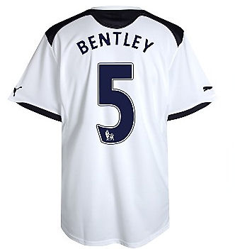 2010-11 Tottenham Puma Home Shirt (Bentley 5)