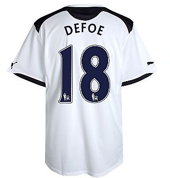 2010-11 Tottenham Puma Home Shirt (Defoe 18)