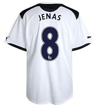 2010-11 Tottenham Puma Home Shirt (Jenas 8)