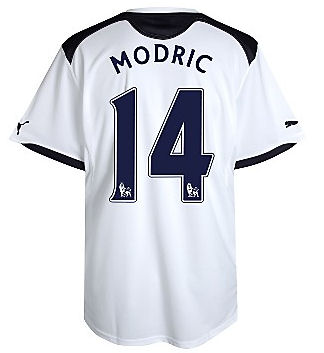 2010-11 Tottenham Puma Home Shirt (Modric 14)