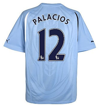 2010-11 Tottenham Puma Away Shirt (Palacios 12)