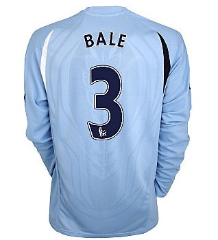 2010-11 Tottenham Puma Long Sleeve Away Shirt (Bale 3)